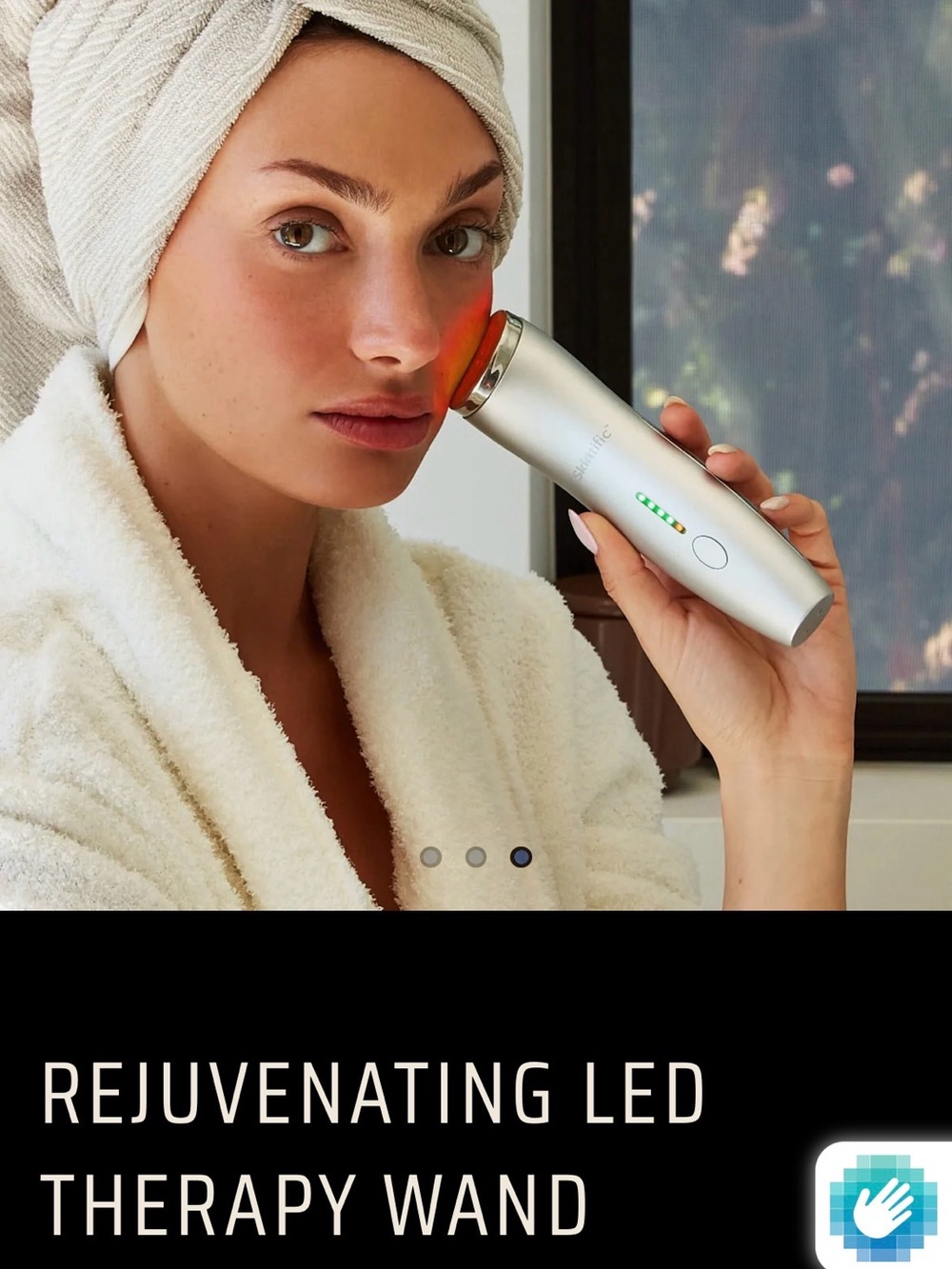 Skintific LED Red Light Therapy Wand